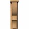Ekena Millwork Ridgewood Smooth Corbel w/Backplate, Western Red Cedar, 5 1/2"W x 12"D x 20"H COR06X12X20RID01SWR - alternate 2
